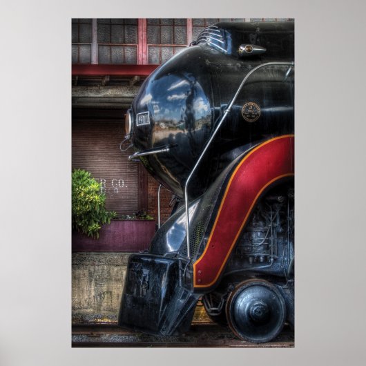 611 - NW - Jクラス – Steam 4-6-4 ポスター (正面)