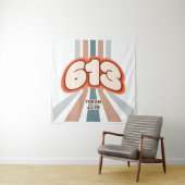 613 Torah for Life - ユダヤのファンキー・レトロアート タペストリー (インサイチュ)