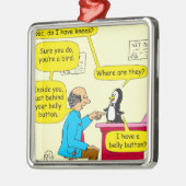 617私は膝の漫画を有します メタルオーナメント (左)