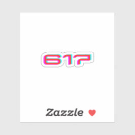 617 ・ボストン・マサチューセッツ シール