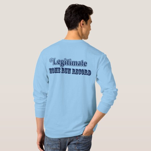 61*は操業記録的なTシャツを起点に正当化します Tシャツ (裏面フル)