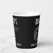 61th Birthday Party:アールデコスタイル+名前をカスタムする 紙コップ (左)