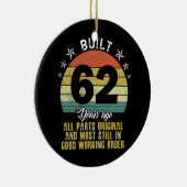 62おもしろい年前に建てられた全パーツオリジナル62日 セラミックオーナメント (右)