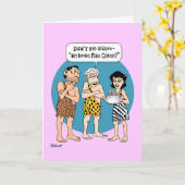 62おもしろい誕生日 カード (黄色い花)