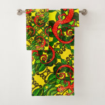 62レッドジェッコタオルSET