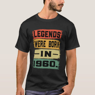 62回目の誕生日ギフト62年の伝説は生まれ1年 Tシャツ
