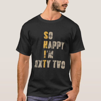 62歳の62歳のバレおもしろいットで Tシャツ