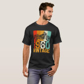62歳レトロバイクヴィンテージ1960 62Th Bi Tシャツ (正面フル)