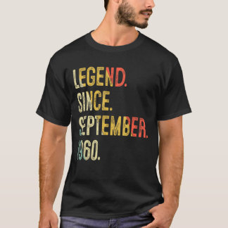 62歳9月から62誕生日伝説 Tシャツ