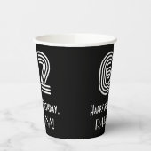 62番目の誕生日:インスパイアアールデコの検索「62」 +名前 紙コップ (左)