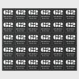 62番目の誕生日:インスパイアアールデコ検索「62」 & Name ラッピングペーパー