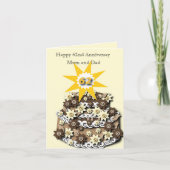 62結婚周年 カード (正面)