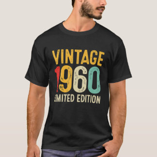 62誕生日ギフト62歳ヴィンテージ1960 Tシャツ