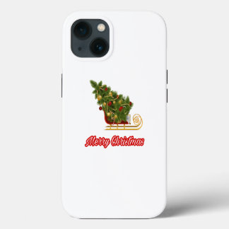 62.ハッハッハ サンタの笑顔 メリークリスマス iPhone 13ケース