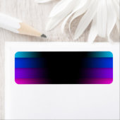 62B RAINBOWストライプ BLACKOUTS GRAPHICS BACKGROUND ラベル (インサイチュ)