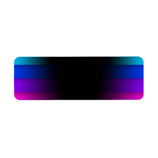 62B RAINBOWストライプ BLACKOUTS GRAPHICS BACKGROUND ラベル (正面)