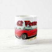 62vette コーヒーマグカップ (中央)