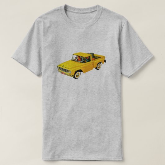 63インターナショナルの収穫機900 Tシャツ (デザイン正面)