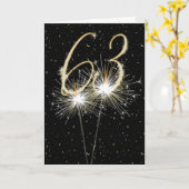 63周年記念結婚スパーカー カード (黄色い花)