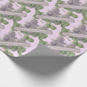 63周年記念薄紫編集可能 ラッピングペーパー (角)