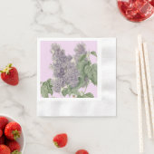 63周年記念薄紫 縁ありカクテルナプキン (インサイチュ)