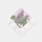 63周年記念薄紫 縁ありカクテルナプキン (角)