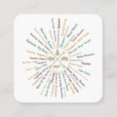 63国立公園マップギフトUSパークヴィンテージカムピン スクエア名刺 (正面)