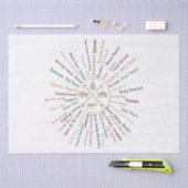 63国立公園マップギフトUSパークヴィンテージカムピン 薄葉紙 (クラフト)