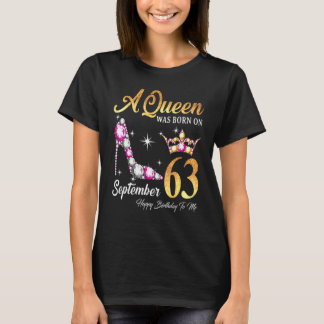 63年9生まれ月の女王 Tシャツ