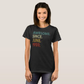 63歳の古い63番目の誕生日の飾り付け素晴らし後 Tシャツ (正面フル)