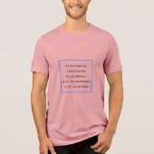 63歳以上 トライブレンドＴシャツ (正面)