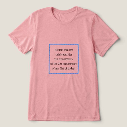 63歳以上 トライブレンドＴシャツ (デザイン正面)