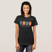 63誕生日レディースメンズ63年1959 3 Tシャツ (正面フル)