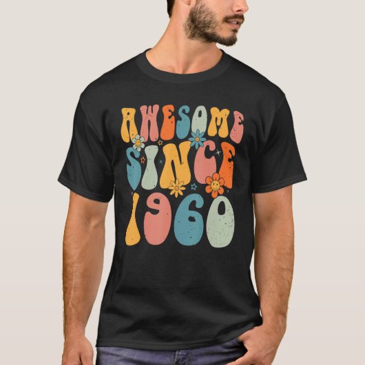 63誕生日素晴らし1960年以来63歳 Tシャツ (正面)