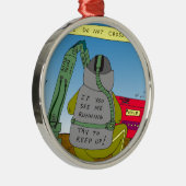 632爆弾処理班の操業漫画 メタルオーナメント (右)