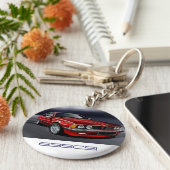 635 CSIキーチェーン キーホルダー (側面)