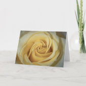 6363 – 黄色のバラ カード (正面)