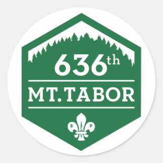 636th Mt. Tabor — 20枚のロゴシール ラウンドシール