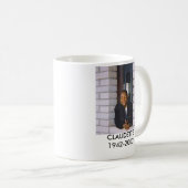 63、3704584069、私のSisへのCLAUDETTE1942-2007、..... コーヒーマグカップ (正面右)