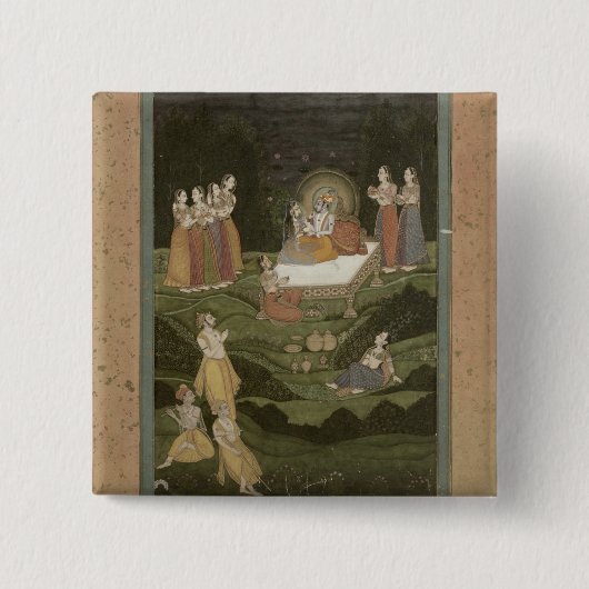 63.794' Tambula-Seva」、Krishnagar、西ベンガル州、17 缶バッジ (正面)