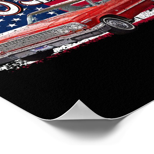 63 Impala Lowrider Ss 7月4日アメリカ ポスター (角)