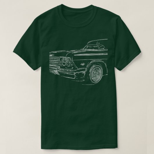 63 Impala Lowrider Tシャツ (デザイン正面)