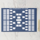 64チームのスポーツトーナメントブラケット ペーパーパッド (インサイチュ)
