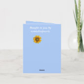 64周年記念ひまわり編集可能 カード (裏面)