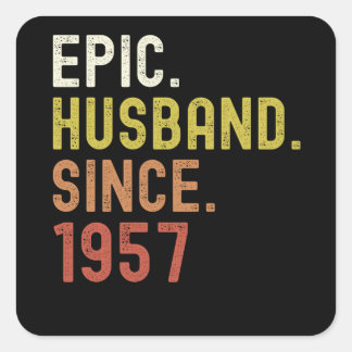 64周年記念結婚贈り物Him Epic Sus スクエアシール