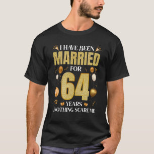 64周年 結婚記念日 Tシャツ