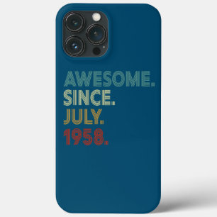 64年ぶりの誕生日デコレー素晴らしション iPhone 13 PRO MAXケース