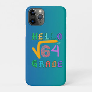 64数学Tおもしろい士のHello 8等平方根 iPhone 11 Proケース