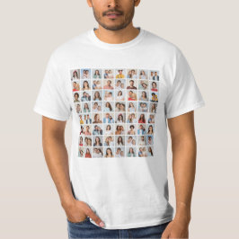 64枚の写真コラージュを作ろう Tシャツ