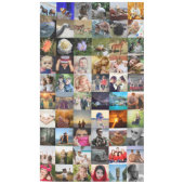 64枚の写真テーブルクロスをアップロード テーブルクロス (正面)